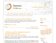 Tablet Screenshot of blog.teapetecemicasa.com